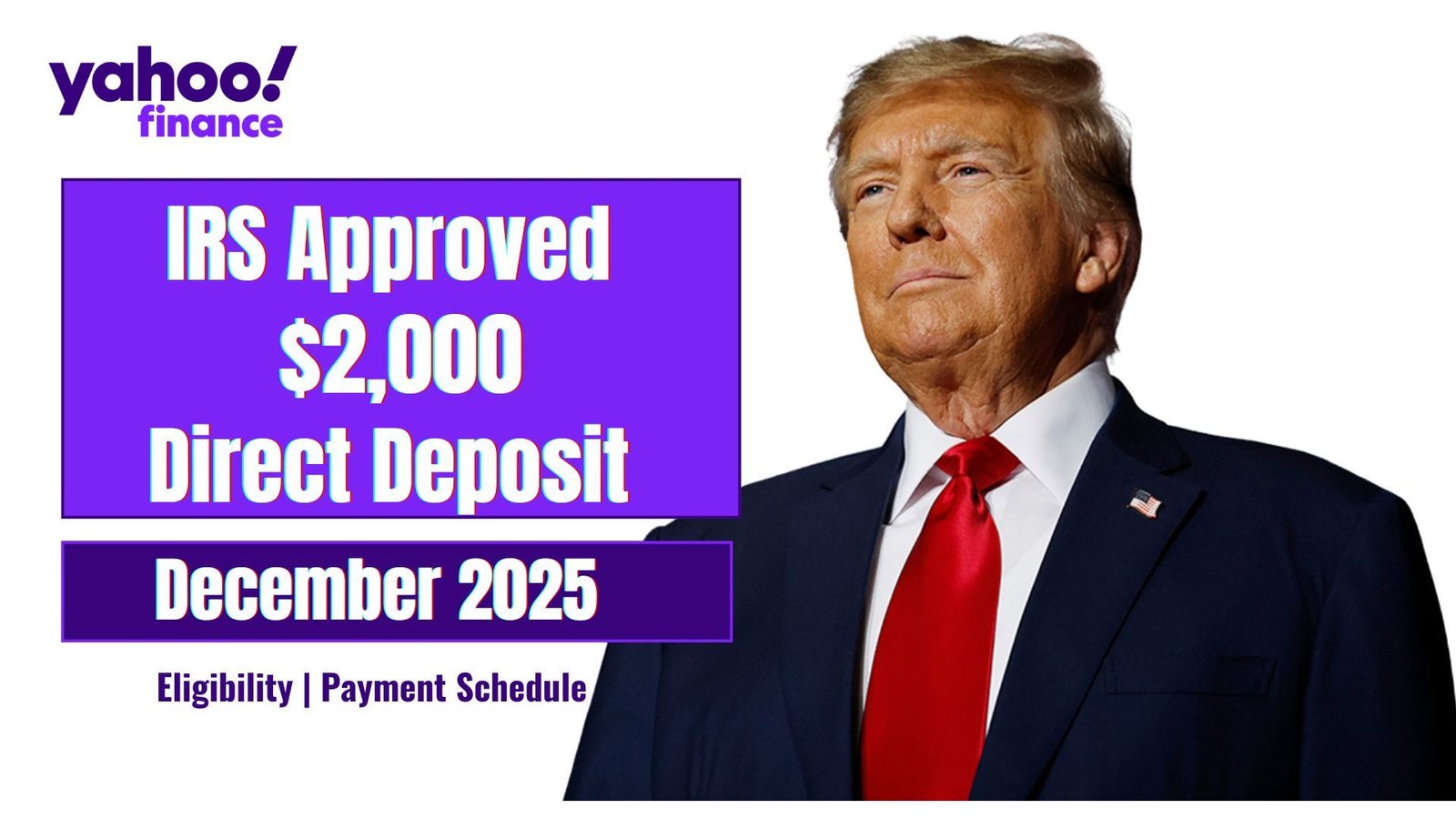 IRS Approved $2,000 Direct Deposit Coming in December 2025 – Eligibility, Payment Dates & Claim Process