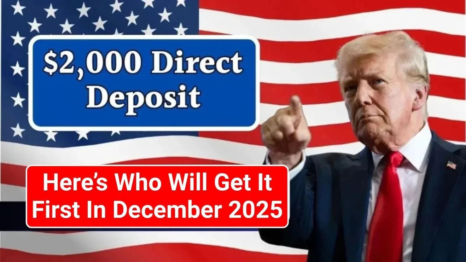 IRS Confirms $2000 Direct Deposit Payments for December 2025 – Eligibility, Timeline & Complete Claim Guide