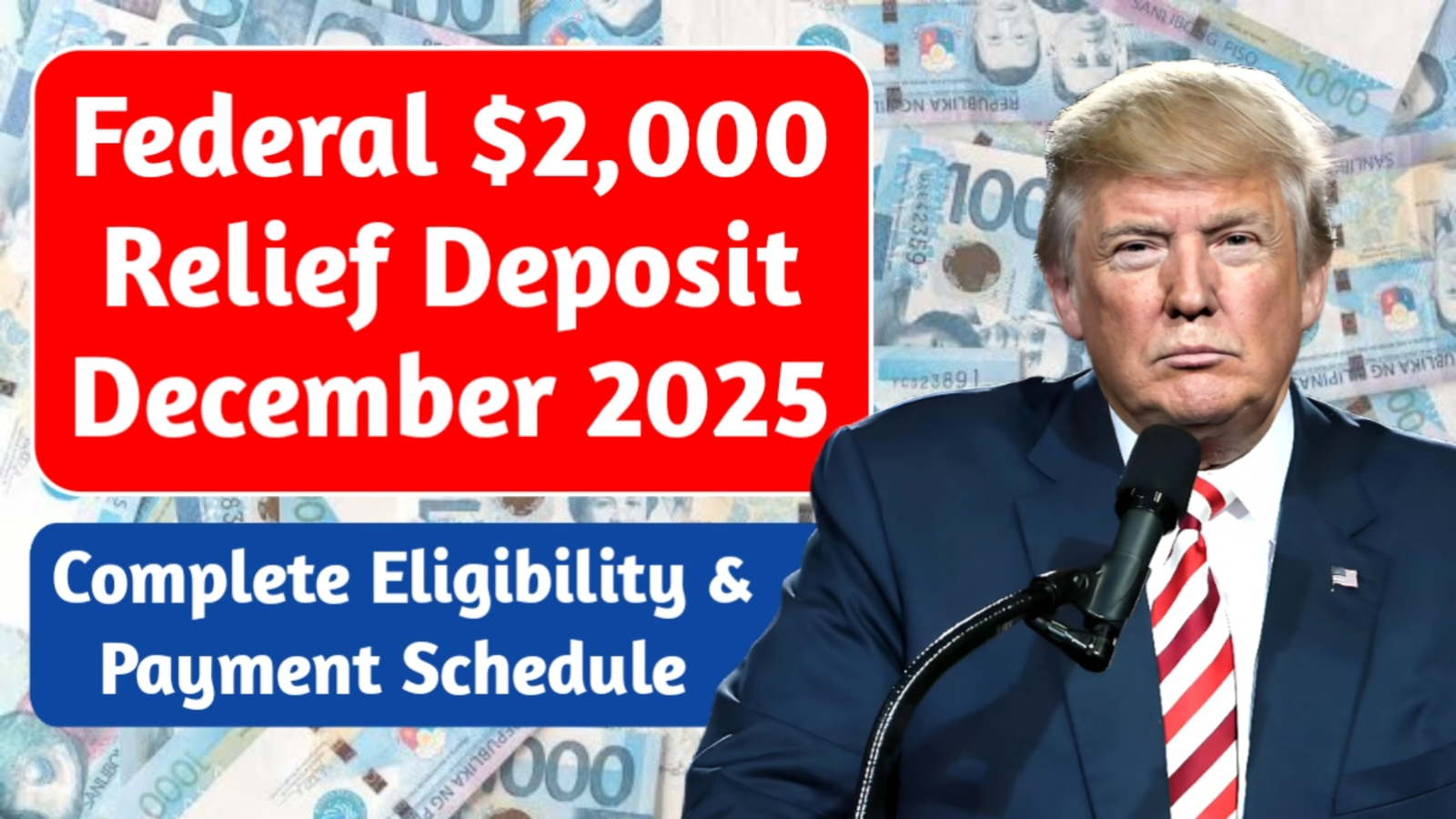 Federal $2,000 December Deposit Confirmed