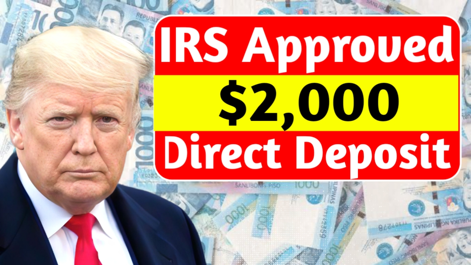 IRS $2,000 Direct Deposit Approved